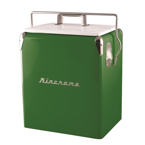 RETRO DRINKS COOLER 17L GREEN COOLER01