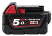 MILWAUKEE M18 5.0AH BATTERY M18B5