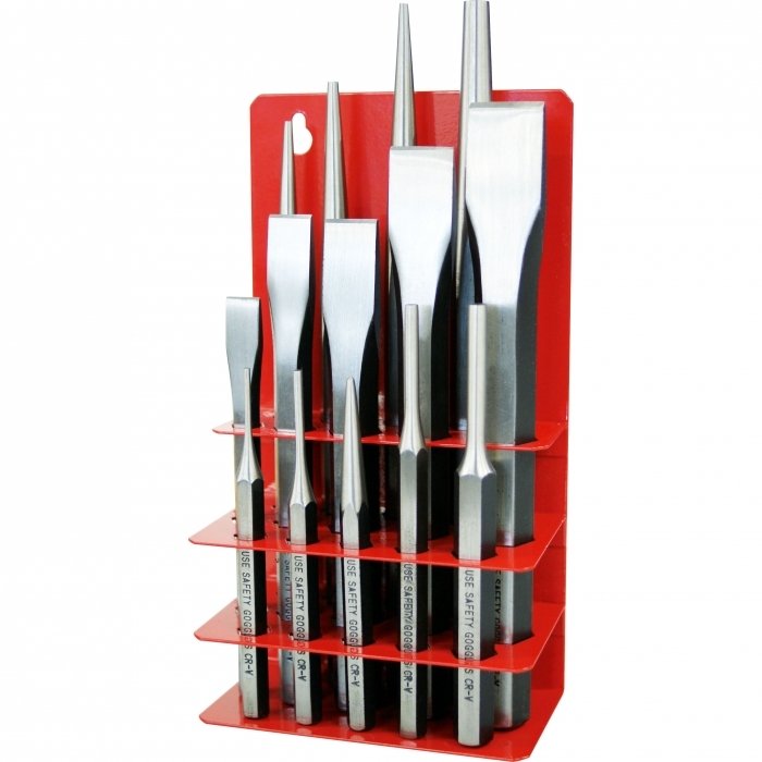 PUNCH AND CHISEL SET 14PCE P364