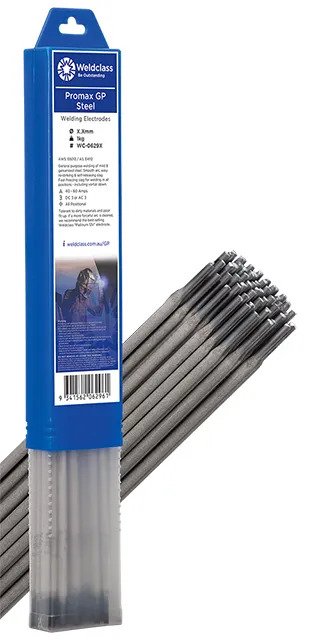 ELECTRODES STEEL GENERAL PURPOSE PROMAX 3.2MM 1KG WC-06298